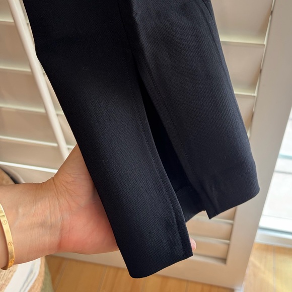 1.STATE NEW Black Slit Front Ankle Crepe Pants 6 - Picture 10 of 10